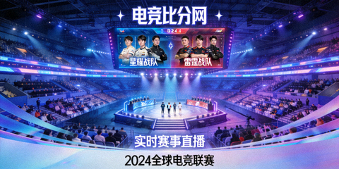 电竞比分网比赛体育场全景横幅图片